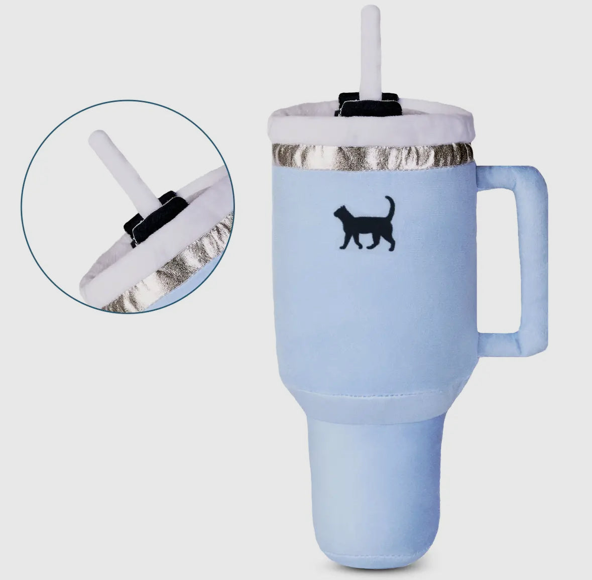 Kitty Cup Cat Tumbler Toy with Catnip & Crinkle Paper